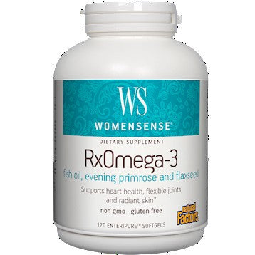 Natural factors RxOmega-3 Women's Blend - supports heart, flexible joints, and radiant skin