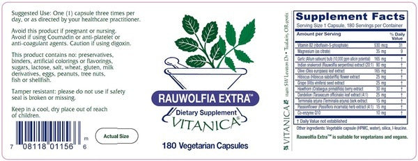 Rauwolfia Extra Vitanica