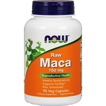 Raw Maca 750 mg NOW