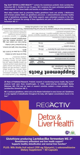 Reg'Activ Detox & Liver Health Essential Formulas