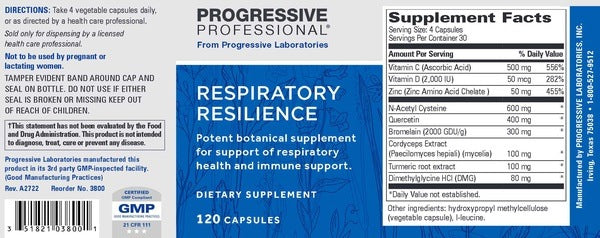 Respiratiory Resilience Progressive Labs