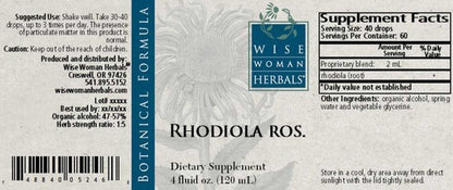 Rhodiola Rosea Wise Woman Herbals