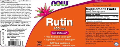 Rutin 450 mg NOW