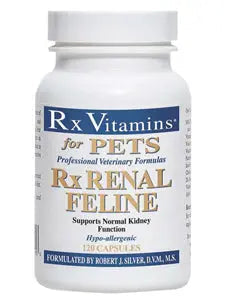 Rx Renal Feline 120 Caps Rx Vitamins for Pets