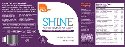 SHINE Skin Hair & Nail Support Advanced Nutrition by Zahler