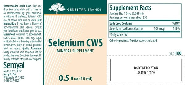 Selenium CWS Genestra