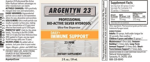 Silver Bio-Active Hydrosol Pro Spray Argentyn 23