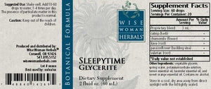 Sleepytime Glycerite 2 oz Wise Woman Herbals