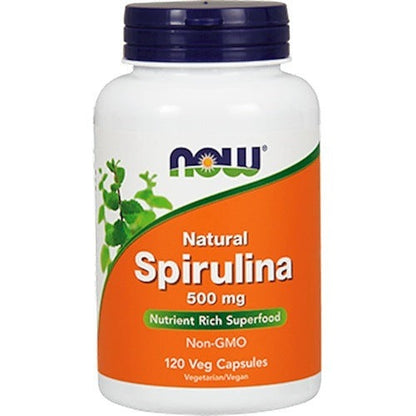 Spirulina 500 mg NOW