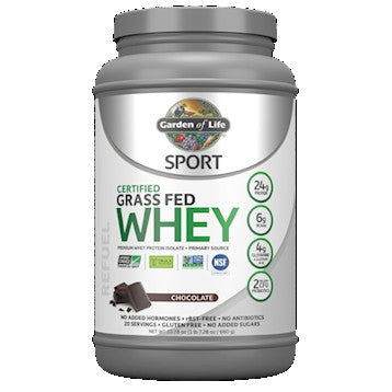 Sport Cert Whey Protein Chocolate Garden of Life Sport
