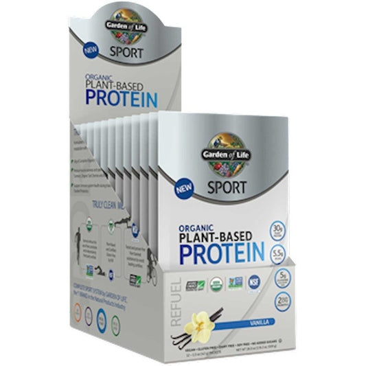 Sport Org Plant-Based Protein Vanilla Garden of Life Sport