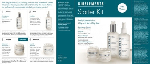 Starter Kit for Oily, Very Oily Sk Bioelements INC