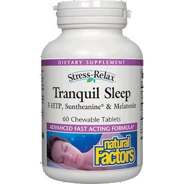 Natural factors Stress-Relax Tranquil Sleep - Promotes relaxation and enhances sleep quality
