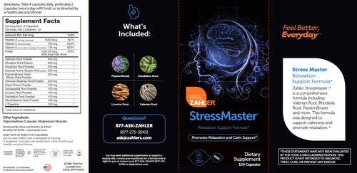 Stressmaster Advanced Nutrition by Zahler