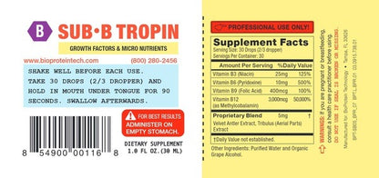 Sub-B Tropin 1 fl oz Bio Protein Tech