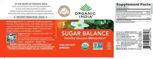 Sugar Balance Organic India