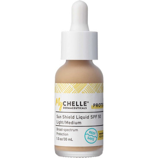 Sun Shield Liquid Tint SPF 50 Light/Medium Mychelle Dermaceutical