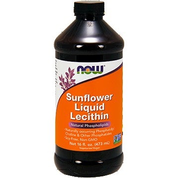 Sunflower Liquid Lecithin NOW