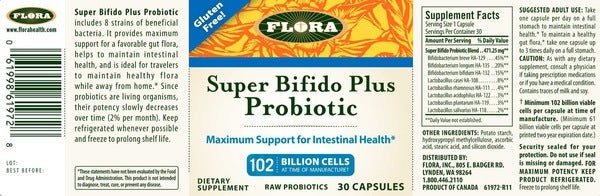 Super Bifido Plus Probiotic Flora