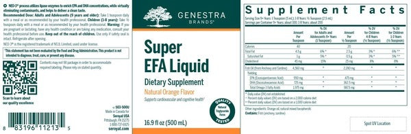 Super EFA Liquid Orange Genestra