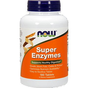 Super Enzymes 180 tabs NOW