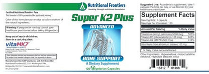 Super K2 Plus Nutritional Frontiers