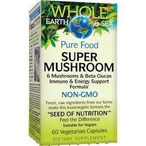 Super Mushroom Whole Earth and Sea - Natural Factors