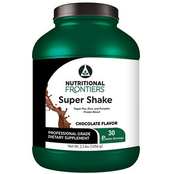 Super Shake Chocolate 30 servings Nutritional Frontiers