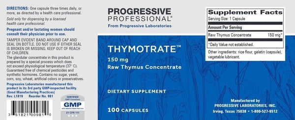 THYMOTRATE Progressive Labs