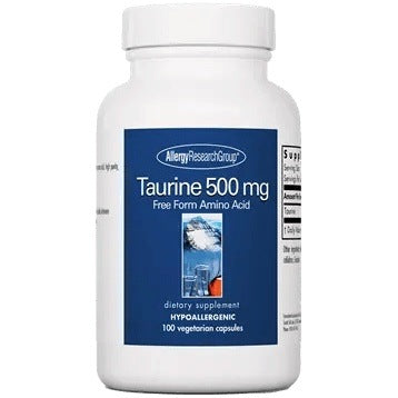 Allergy Research Group Taurine 500 mg - 100 Vegcaps