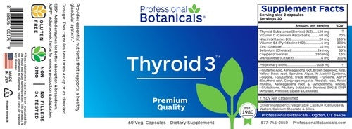 Thyroid 3 Professional Botanicals