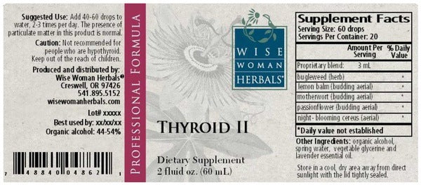 Thyroid II Wise Woman Herbals