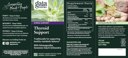 Thyroid Support Gaia Herbs