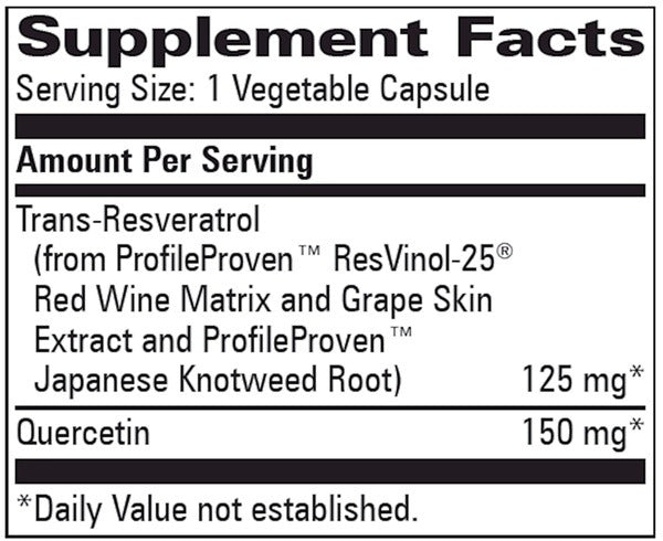 Trans Resveratrol with Quercetin Progressive Labs