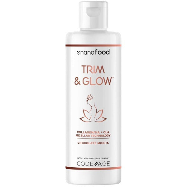 CodeAge Nanofood Trim & Glow Chocolate Mocha - For Women and Men's Wellness