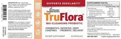 TruFlora Bio cleansing formula - 3 probiotic enzymes by Master Supplements Inc.