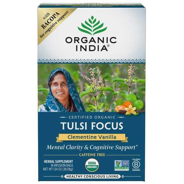 Tulsi Focus Clementine Van Organic India