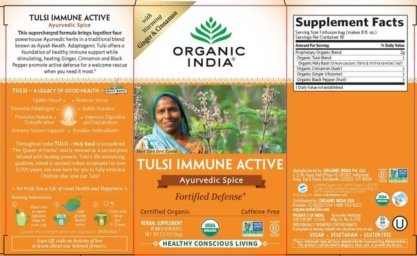 Tulsi Immune Active Organic India