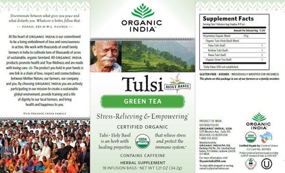 Tulsi Green Tea Organic India