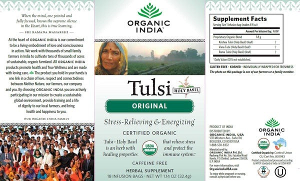 Tulsi Original Organic India