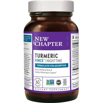 New Chapter Turmeric Force Nighttime - supports deep sleep and healthy inflammation support