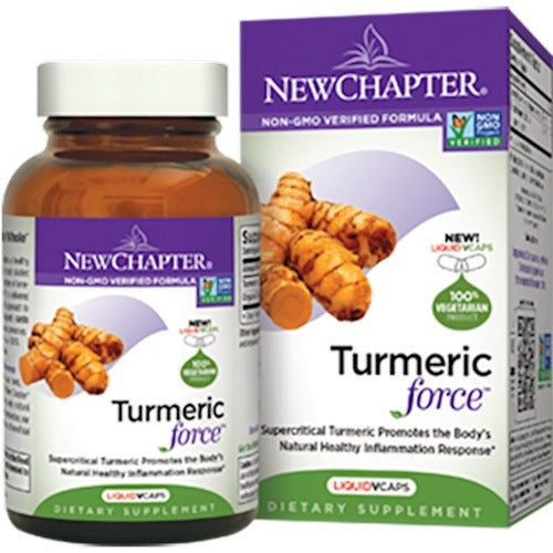New Chapter Turmeric Force - Healthy inflammation response and supports heart, brain