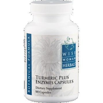 Turmeric Plus Enzymes 90 caps Wise Woman Herbals