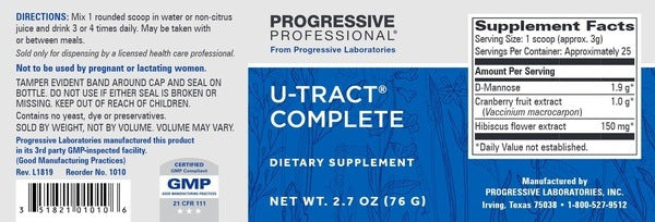 U-Tract Complete Progressive Labs