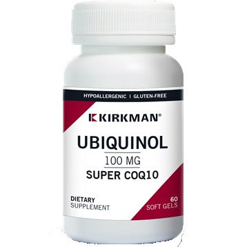 Ubiquinol 100 mg Super CoQ10 Kirkman labs