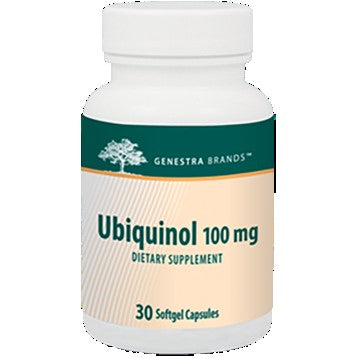 Genestra Ubiquinol 100mg Dietary Supplement - 30 Softgels