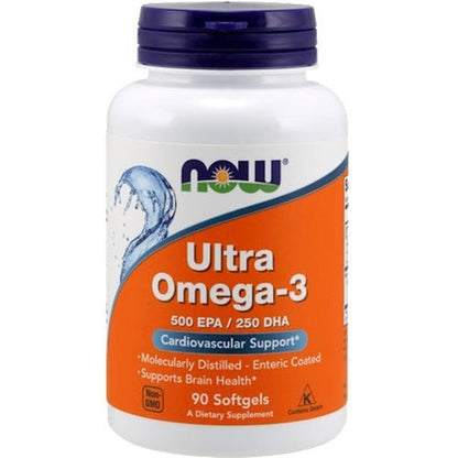 Ultra Omega-3 90 softgels NOW