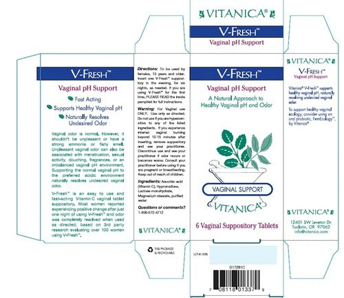 V-Fresh Suppositories Vitanica