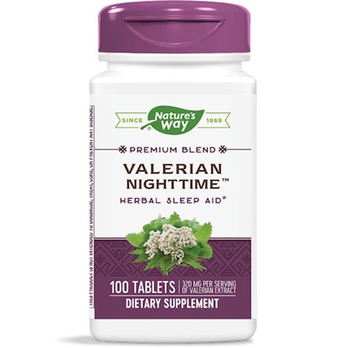 Valerian Nighttime Natural Sleep Aid Natures way