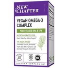 New Chapter Vegan Omega 3 Complex  - Supports healthy cardiovascular, brain, eye, and joint 